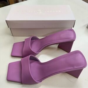 Chinese Laundry YANDA Dress Slide Size 9.5 Purple